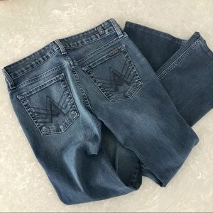 7 For All Mankind “A-pocket” bootcut jeans